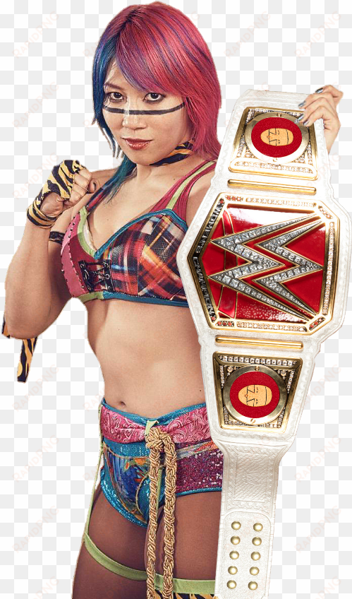 0 replies 1 retweet 6 likes - asuka raw womens champion png