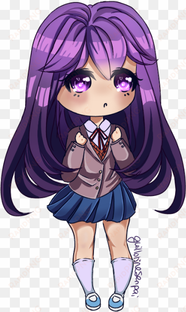 0 replies 2 retweets 4 likes - yuri ddlc chibi png