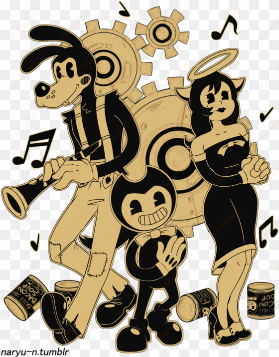 0 replies 7 retweets 14 likes - bendy and the ink machine boris bendy