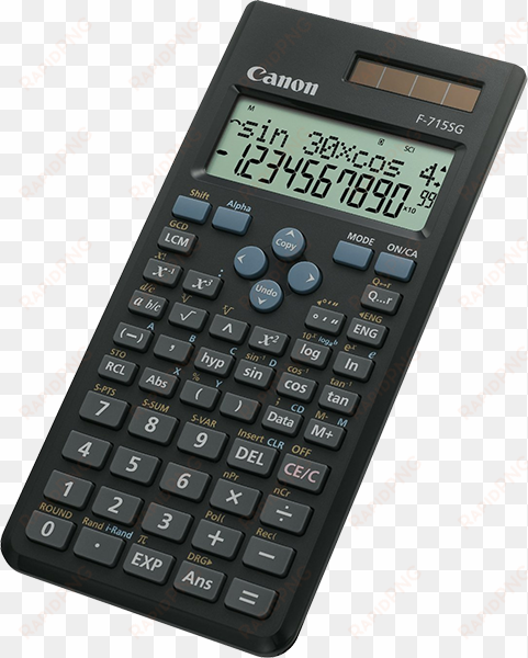 0007673 canon f 715sg exp dbl calculator - canon f-715sg - scientific calculator - 10 digits +