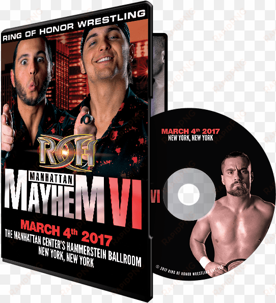 03/04/16 manhattan mayhem-new york,ny - new york dvd