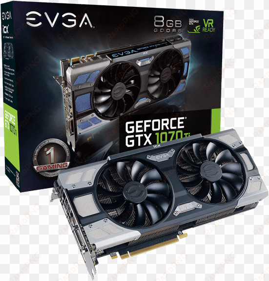 08g p4 6775 kr - evga geforce gtx 1070 8gb ftw gaming