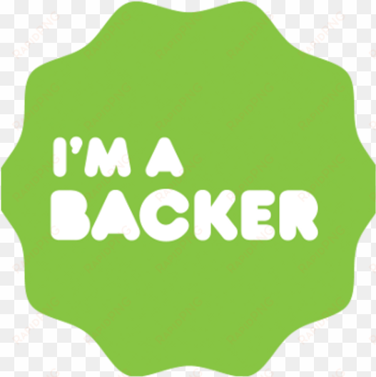 1 kickstarter badge - kickstarter backer t shirt