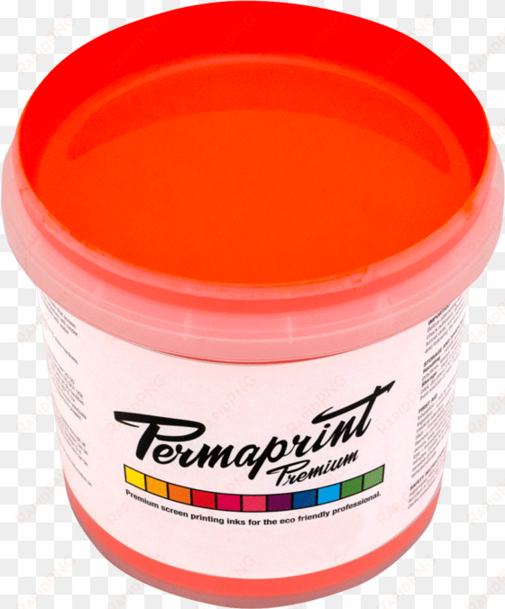 1 l ppp glow orange web - permaprint 300ml fabric printing ink - glow blue