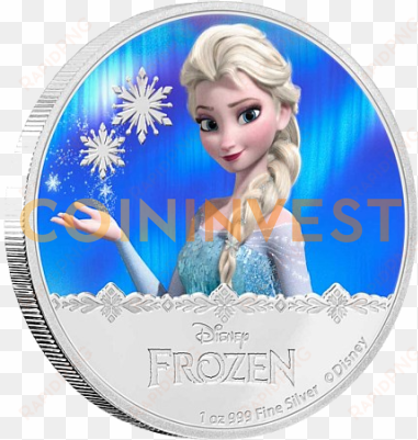 1 oz disney frozen elsa™ - elsa frozen silver coin