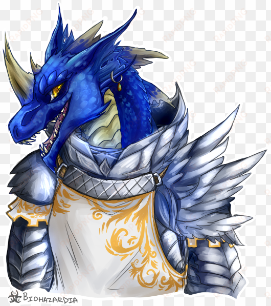 1 reply 0 retweets 5 likes - blue dragonborn paladin