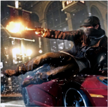 1-watchdogsdated - watch dogs video game 24x18 print poster