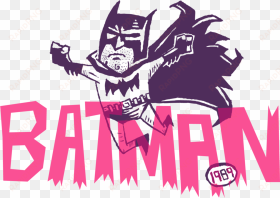 10 batman 1989 illustration cartoon logo - batman illustration