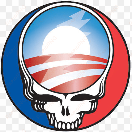 10 years ago today ~ deadheads for obama concert at - grateful dead steal your face