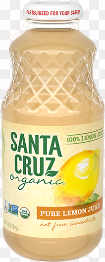 100% lemon juice - santa cruz organic lime juice