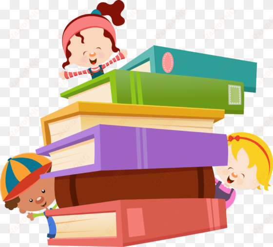 10,000 books - niños y libros png