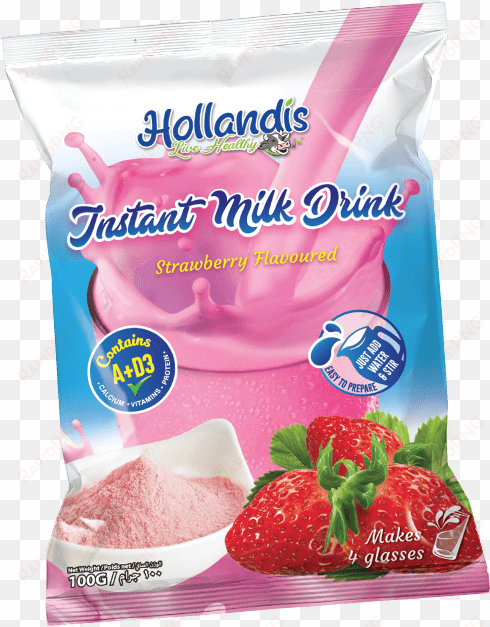 100g strawberry milk powder - flavored milk