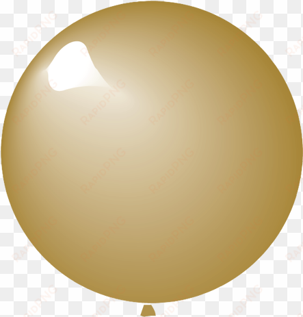 100pcs 5" round metallic gold 818 latex balloons - balloon