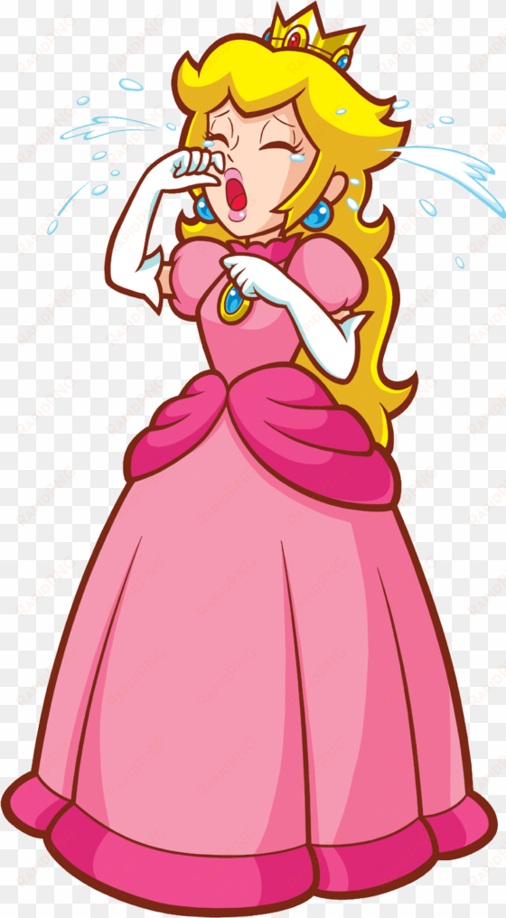 100px-peach cry - super princess peach sad