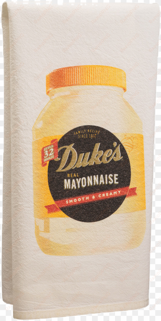 100th anniversary dukes tea towel burned - dukes mayonnaise, real - 48 fl oz