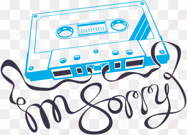 101 Mis-tapes - Cassette Tape With Tape Coming Out transparent png image