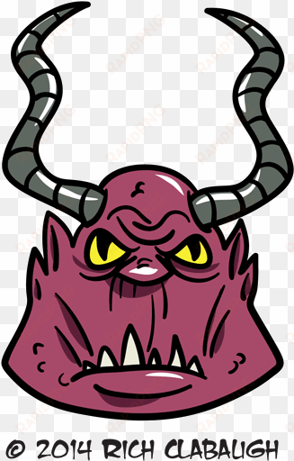 102514 demon monster faces - face