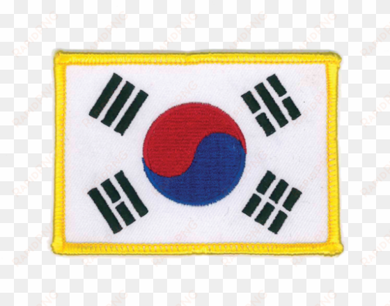 1133 korean flag patch - south korea flag