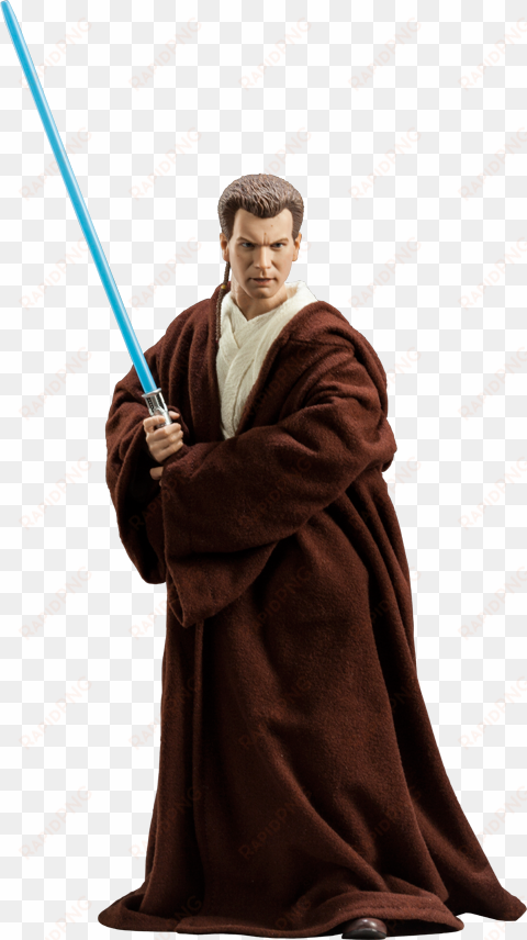 12" star wars sixth scale figure obi-wan kenobi - obi wan padawan png