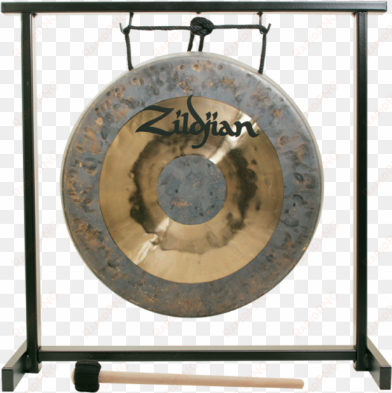 12" traditional gong and table-top stand set - zildjian p0565 12" traditional gong and table-top stand