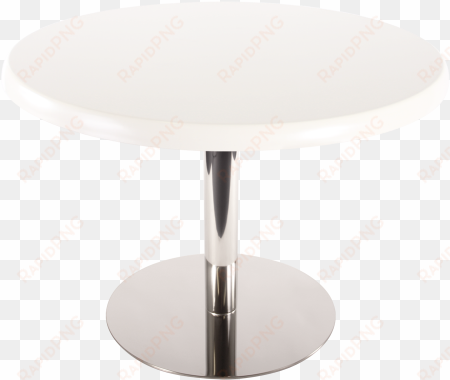 1200 x 1200mm isotop white round table with circular - gaber saturnino