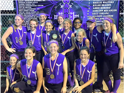 12u undefeated state champions - port neches softball team