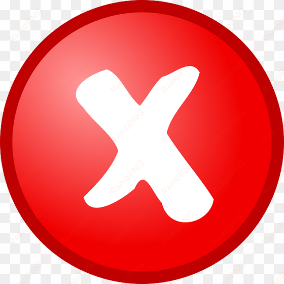 14051 red cross clip art symbol public domain vectors - not ok icon