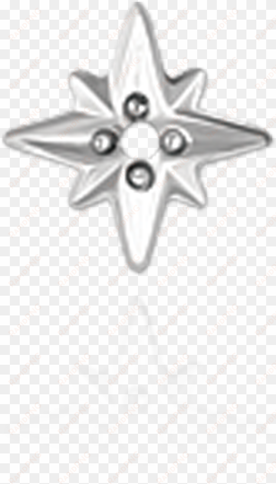 14k shining star trim ( - body jewelry