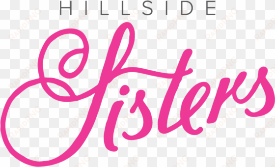 150220 hillside sisters logo-01 - new! belinda black & white