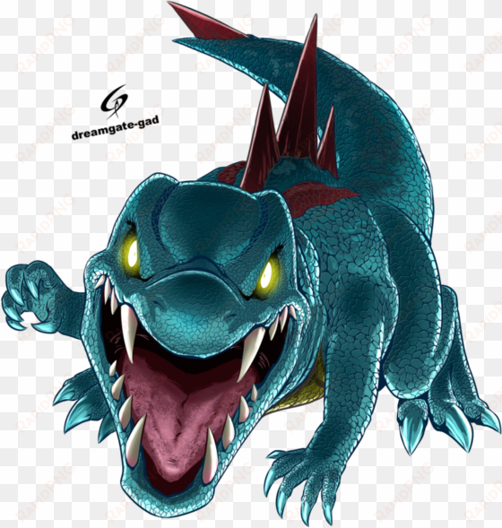 #158 totodile used scary face and water gun in the - totodile