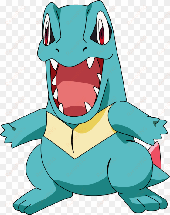 158totodile os anime 3 - pokemon totodile png