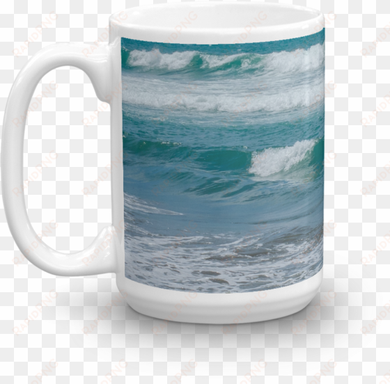 15oz ocean waves mug - beer stein