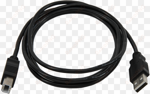 17648 usb cable, type a male to type b male, 6 ft - usb cable type b png