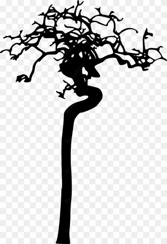 18 bare tree silhouette vol - silhouette