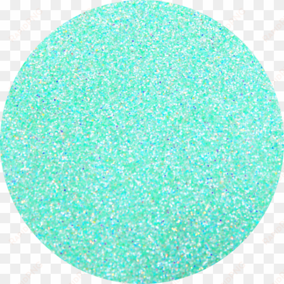 181 mint chiffon dry glitter - turquoise glitter circle png