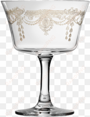 1890 gold retro fizz glass - urban bar retro fizz 1890 gold 20cl