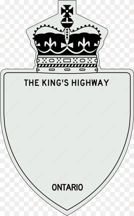 1960 ontario king's highway blank - highway 2 ontario
