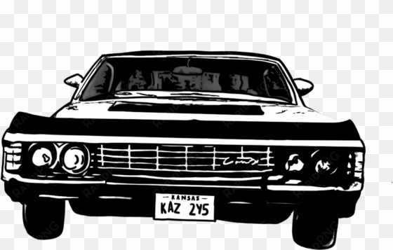 1967 chevy impala - supernatural impala png