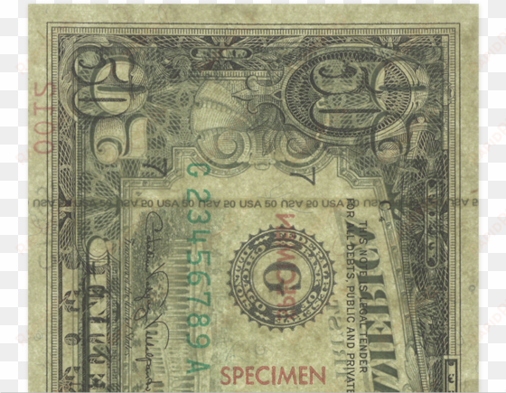 1990 $50 thread - 1990s us dollar notes