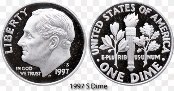 1997 dime - proof dime
