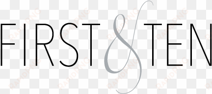 1st And 10 - Calligraphy transparent png image