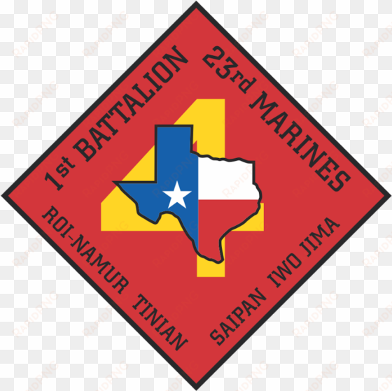 1st battalion 23rd marine regiment usmcr logo - 1st battalion 23rd marines