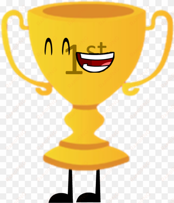 1st Place - Battle For Dream Island Trophy transparent png image