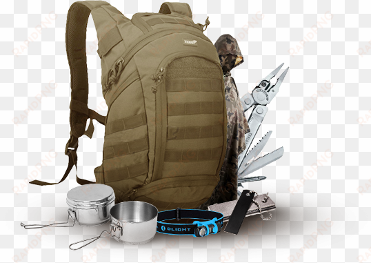 1st place - texar cober backpack - coyote