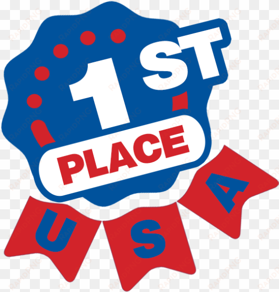 1st place usa icon
