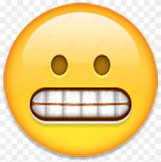 2 and - emoji teeth smile
