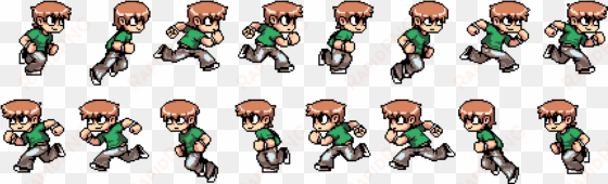 2 dimensional sprite sheet moving forward and back - sprite animation