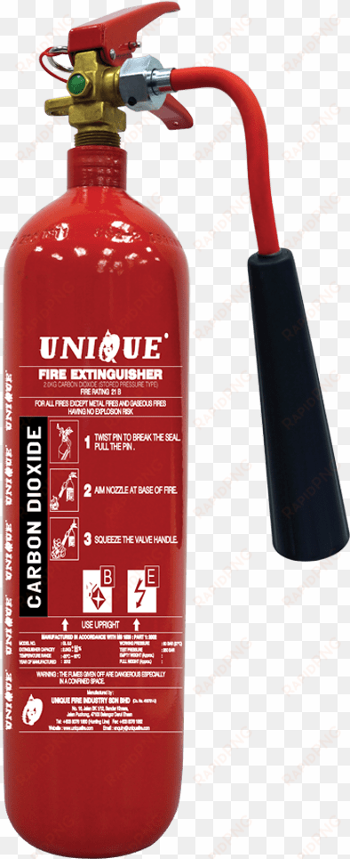 2 kg portable carbon dioxide fire extinguisher - fire extinguisher