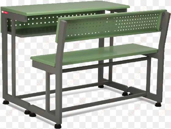 2 seater stainless steel school study table - furniture