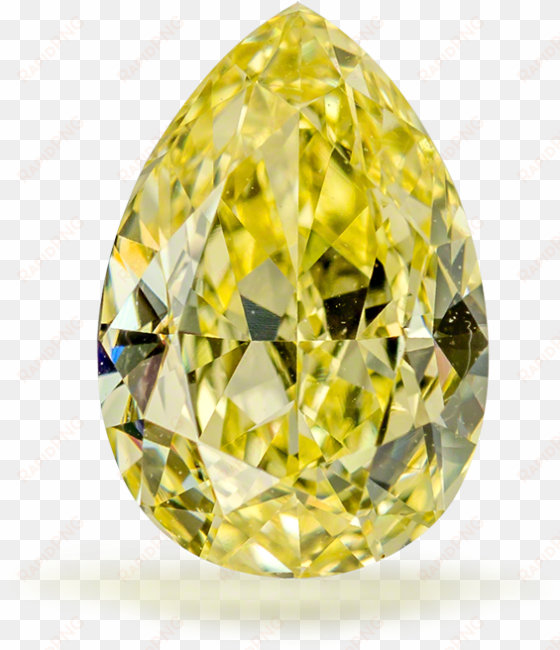 20 fancy intense yellow diamond pear if - fancy yellow diamond png